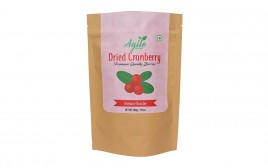 Agile Organic Dried Cranberry   Pack  500 grams